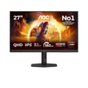 AOC Q27G4XF 27 inch WQHD Gaming Monitor 180Hz, Fast IPS Panel, 0.5ms MPRT, Adaptive Sync, HDR10, G-Sync Compatible, Height Adjustment, (2560x1440 HDMI 1x 2.0 DP 1x 1.4) Black - 2