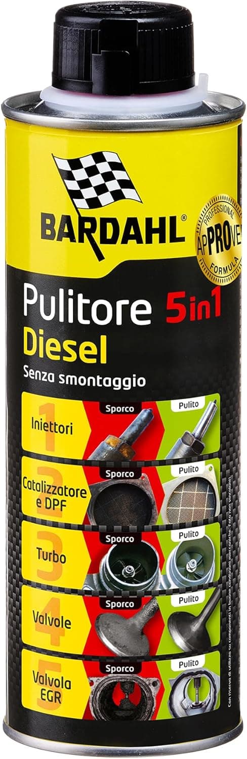 Bardahl 5in1 Cleaner Diesel Engine 500ml - 1