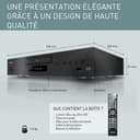 Panasonic Blu Ray 4K HDR DP-UB9000EG1 I HDR10+/Dolby Vision Ultra HD Premium Converter Ultra HD Audio High Res Dual USB HDMI WiFi/Ethernet Black – French Version - 7