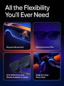 VITURE Luma Ultra XR Glasses, 152'' 1500 Nits 6DoF AR glass, 52° FOV, 2D to 3D, Electrochromic Film, Gaming Smart Glasses for iPhone 17/16/15 PS5 PS4 Switch 2 Android Mac PC - 7