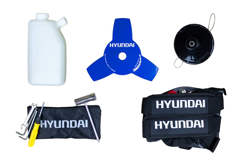 Hyundai HYBC5210 Pro Débroussailleuse Bleu - 7