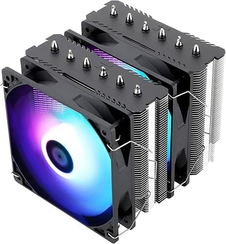Thermalright Peerless Assassin 120 SE ARGB CPU Air Cooler, 6 Heatpipes CPU Cooler, Dual 120mm TL-C12C-S PWM Fan, Aluminium Heatsink Cover, AGHP, for AMD AM4 AM5/Intel 1700/1150/1151/1200