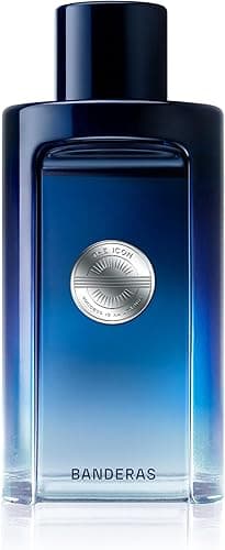 Banderas Perfumes - The Icon, Eau de Toilette for Men - Long Lasting - Masculine, Elegant, With Personality Fragrance - Amber Woody Notes - Ideal for Special Events - 200 ml