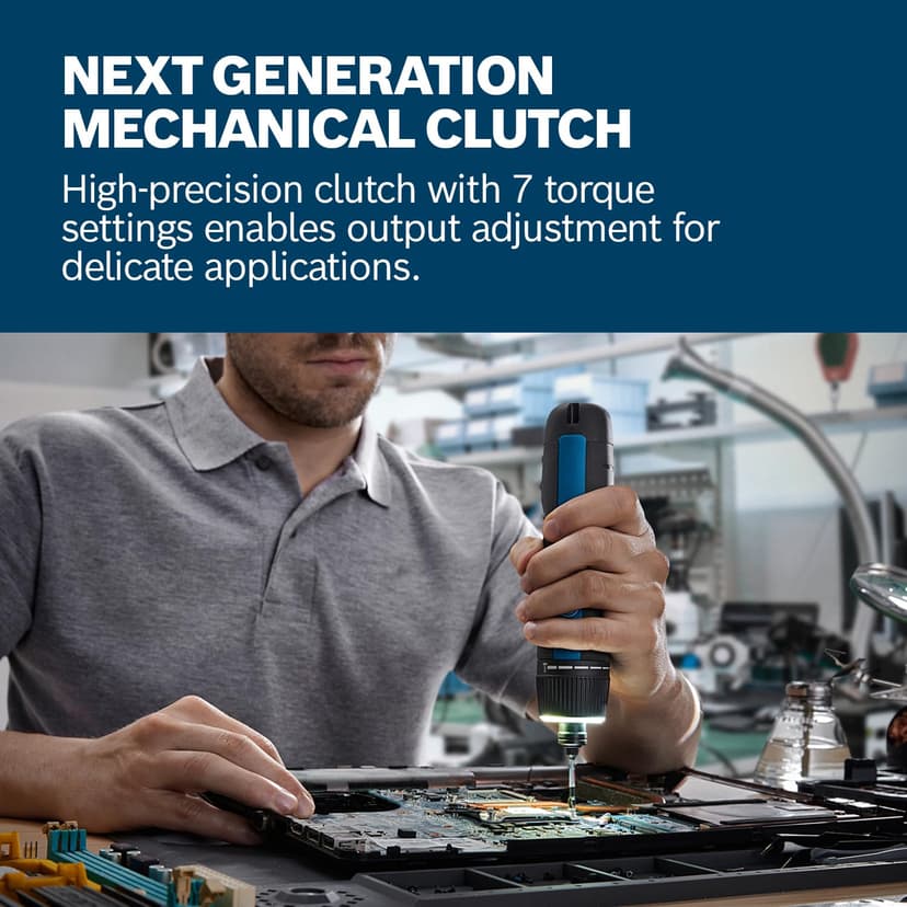 Bosch Professional Screwdriver Bosch GO 3 (incl. 8pcs bit Set, bit Holder, USB-C Cable, Mini Case) - 2