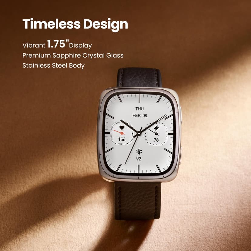 Amazfit Active 2 Smart Watch for Men Women, 43mm, NFC Payment, 1.75" AMOLED Display, Offline Maps, GPS, 10 Day Battery, 160+ Sports, Water Resistant, Heart Rate & Sleep Tracker for Android & iPhone - 2