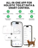 PETKIT Pura Max 2 Self-Cleaning Cat Litter Tray, 76 L Cat Litter Tray, Self-Cleaning, xSecure, Odour Removal, App Control, Large Capacity, for Multiple Cats (Deodorant and Sand Cushion Free, with N50) - 2