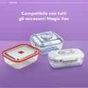Magic Vac Axolute Professional Multifunction Vacuum Packaging Machine for Vacuum Bags, with Powerful Motor and Vacuum Packaging Kit, Patented System Made in Italy, White - 7