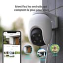 EZVIZ C8c 4MP Caméra Surveillance WiFi Extérieure à 360° avec Suivi Auto-Zoom, Détection de Forme Humaine/Véhicule, Vision Nocturne en Couleur, Audio Bidirectionnel, IP65 Etanche, Défense Active - 8