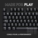 Logitech G413 SE Full-Size Mechanical Gaming Keyboard - Backlit Keyboard with Tactile Mechanical Switches, AZERTY French Layout - Black - 9