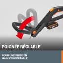 WORX WG163E.9 Akku Rasentrimmer 20V – Kantenschneider Rasen – 2-in-1 Funktion: Rasentrimmer und Kantenschneider – Inkl. Distanzschutz, Kantenschneiderad, Fadenspule – Ohne Akku & Ladegerät - 8