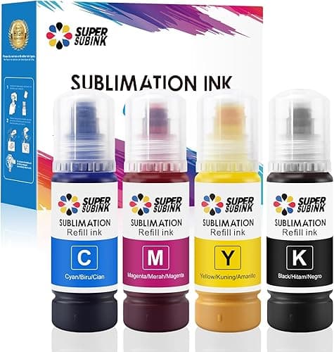 SUPERSUBINK Sublimation Ink for Epson 1810 2810 2850 2830…