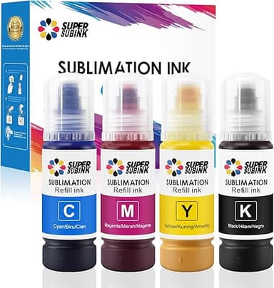 SUPERSUBINK Sublimation Ink for Epson 1810 2810 2850 2830…