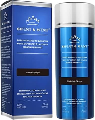 SHENT & MENT Keratin Hair Fibers, Instant Volume for Hair…