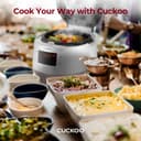 CUCKOO CMC-QSB501S Pressure Cooker, 304(18/10) Stainless Steel with Xwall Coated Inner Pot, Gold/White - 8