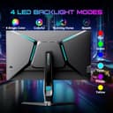 Minifire 27 inch WQHD 240Hz Gaming Monitor 1440P-1ms AMD FreeSync 丨DCI-P3 98% 丨Fast IPS丨Loudspeaker丨HDR10 丨2×DP1.4丨2×HDMI丨Height adjustable vertical/horizontal rotatable Gaming PC Monitor - 3