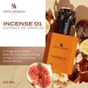 Swiss Arabian Incense 01 Eau De Parfum, 50ml, Woody Oriental Fragrance with Incense, Juniper and Vanilla Notes - 2