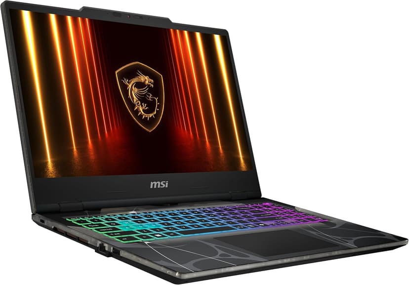 MSI Cyborg 15, PC Portable Gaming, 15,6 pouces Full HD 144 Hz, Intel Core i7 1240H, NVIDIA GeForce RTX 3060, 16 Go DDR5, 1 To SSD, Windows 11 Home, Clavier QWERTZ, Noir, B2RWFKG-068 - 1