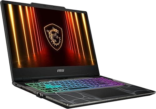 MSI Cyborg 15, PC Portable Gaming, 15,6 pouces Full HD 144 Hz, Intel Core i7 1240H, NVIDIA GeForce RTX 3060, 16 Go DDR5, 1 To SSD, Windows 11 Home, Clavier QWERTZ, Noir, B2RWFKG-068