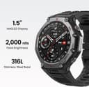 Amazfit T-Rex 3 Outdoor Smartwatch 48mm AMOLED Display, Offline Maps & Navigation, 6 Satellite Systems Dual Band GPS, 27 Days Battery Life, NFC Payment, 170 Sports Mode, 45m Freediving for Adventure - 6