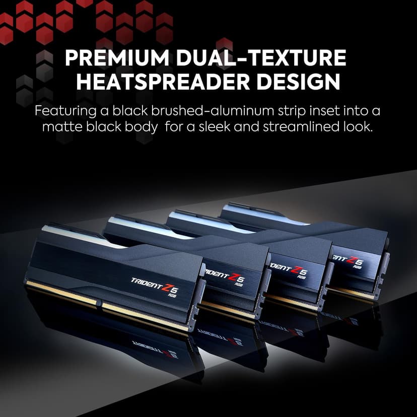 DDR5 32GB 2X16GB 7200MHz G SKILL Trident Z5, G.Skill - 4