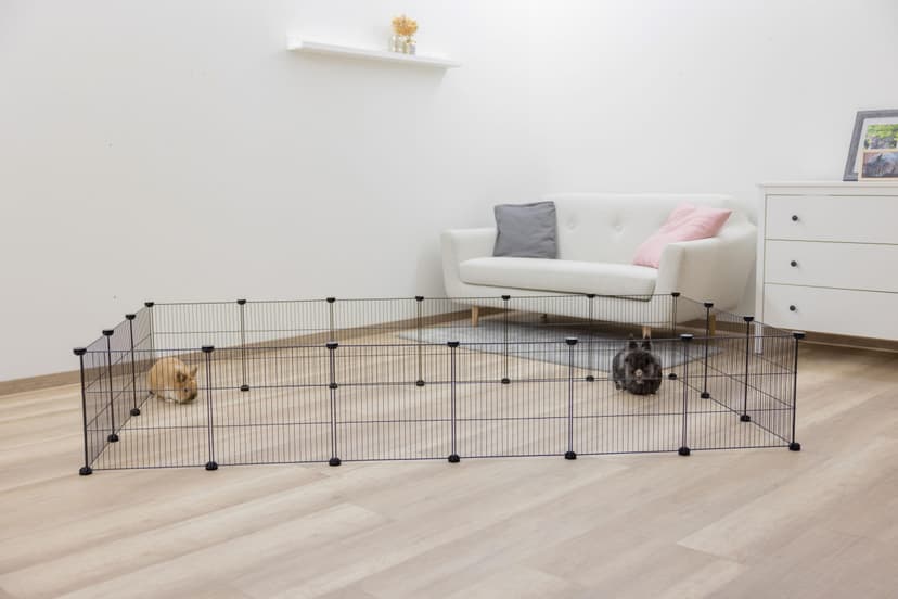 Kerbl Pet Hopsi Outdoor Enclosure 12x Grid Elements 35 x 35 cm - 7