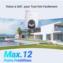 EZVIZ 2K+ Caméra Extérieure sans Fil avec Mode AOV, Caméra à Batterie PT avec Détection de Personnes et de Véhicules, Vision Nocturne Couleur & Défense Active, WiFi 6, CB8 Lite 4MP+5W Panneau Solaire - 8