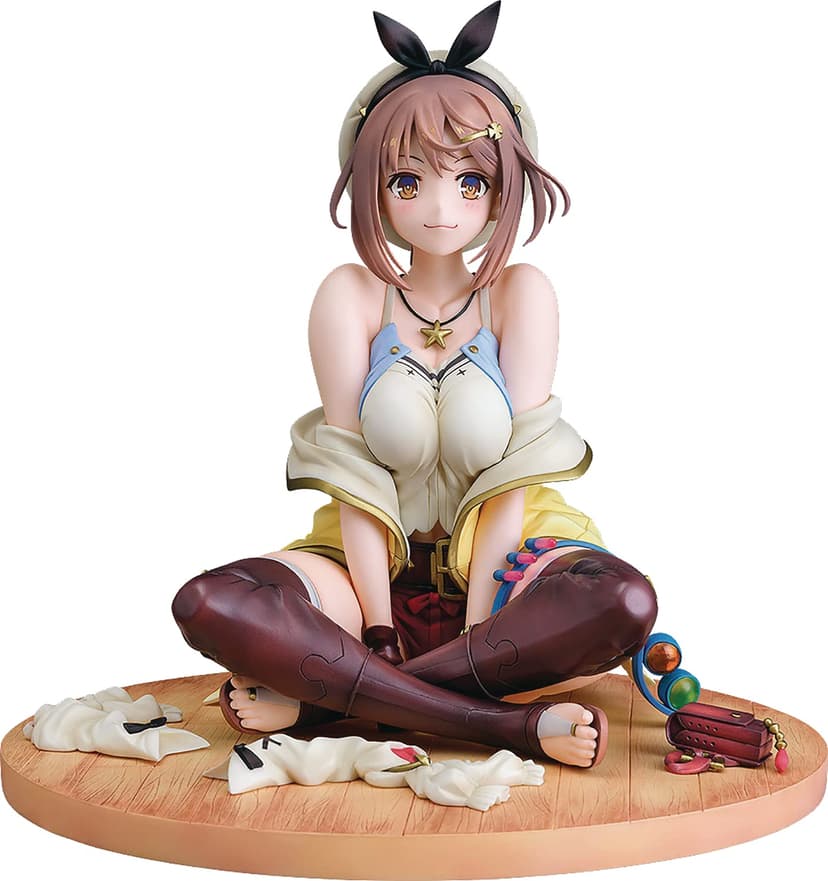 Phat! Atelier Ryza: Ever Darkness & The Secret Hideout: Ryza (Reisalin Stout) 1:6 Scale PVC Figure, Multi-Colour - 1