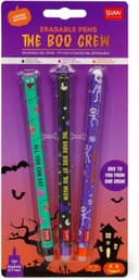 LEGAMI Halloween Edition 2025 Erasable Gel Pens Set of 3 - 1