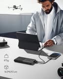 VRURC External Battery 30000 mAh USB C Power Bank High Capacity Quick Charge 22.5W Compact Portable Battery with 4 Outputs and 3 Inputs Compatible with Phone iPhone Samsung Tablet - 9