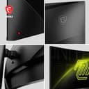 MSI MAG 345CQR 34" UWQHD Curved Gaming Monitor - Rapid VA 1500R 3440 x 1440, 180 Hz / 1 ms, Adaptive-Sync - DP 1.4a, HDMI 2.0b CEC - 4