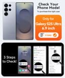 CANSHN Coque Magnétique pour Samsung Galaxy S25 Ultra(6,9 Pouces), [Protection Complète de l'appareil Photo] Housse Fond Mat Translucide,Noir - 2