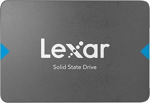 Lexar NQ100 2,5" SATA III 6Gb/s SSD Interne 2To, Disque Dur SSD Jusqu'à 550 Mo/s en Lecture, Interne SSD SATA pour Ordinateur Portable, Ordinateur de Bureau, PC