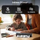 Phomemo M832D Portable Thermal Printer, A4 Touchscreen Bluetooth Inkless Printer for Home & Office, 300dpi Mobile Printers Compatible with Phone & Laptop, Wireless Printers for Business Trip, School - 9