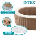 Intex Pure Spa Sahara 6 Places 28428EX Beige - 4