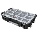 Keter ROC Pro Gear Heay Duty Organiser, 25 Year Warranty, Removable Bins, Stackable, Lightweight, Durable, IP54 Water Resistant, Black - 1