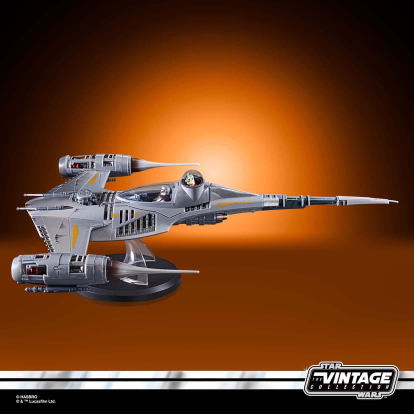 Star Wars The Vintage Collection The Mandalorian’s N-1 Starfighter, The Mandalorian 3.75” Vehicle & Action Figures - 9