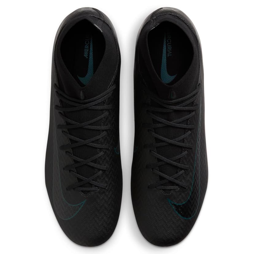 Nike Zm Superfly 10 Acad Fg/Mg Men's Football Shoe, Black/Black/Deep Jungle, 9 - 6