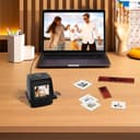 Digital Film Scanner, Standalone Slide Scanner and Negative Scanner Converts Negatives and Film Slides of 35 mm, 126, 110, Super 8 and 8 mm into JPEG Images, 2.4 Inch LCD Display - 6