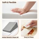 7 Pièces Parcours Motricité Bébé: Cuir PU Module Motricité Enfant Blocs Mousse Éducatifs avec Piscine à Balles(Balles Exclues) - Jouets Descalade Structure d'escalade Antidérapante Ensemble - 3