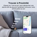 UGREEN FineTrack Mini 2 Pcak Compatible with Apple Find My (iOS only), Tracker Tag with 18-Month Replaceable Battery, 80dB Volume, Bluetooth Finder for Keys, Wallet, Luggage (Includes 2 Tag Holders) - 6
