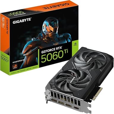 GIGABYTE GeForce RTX 5060 Ti WINDFORCE 8G Carte Graphique…