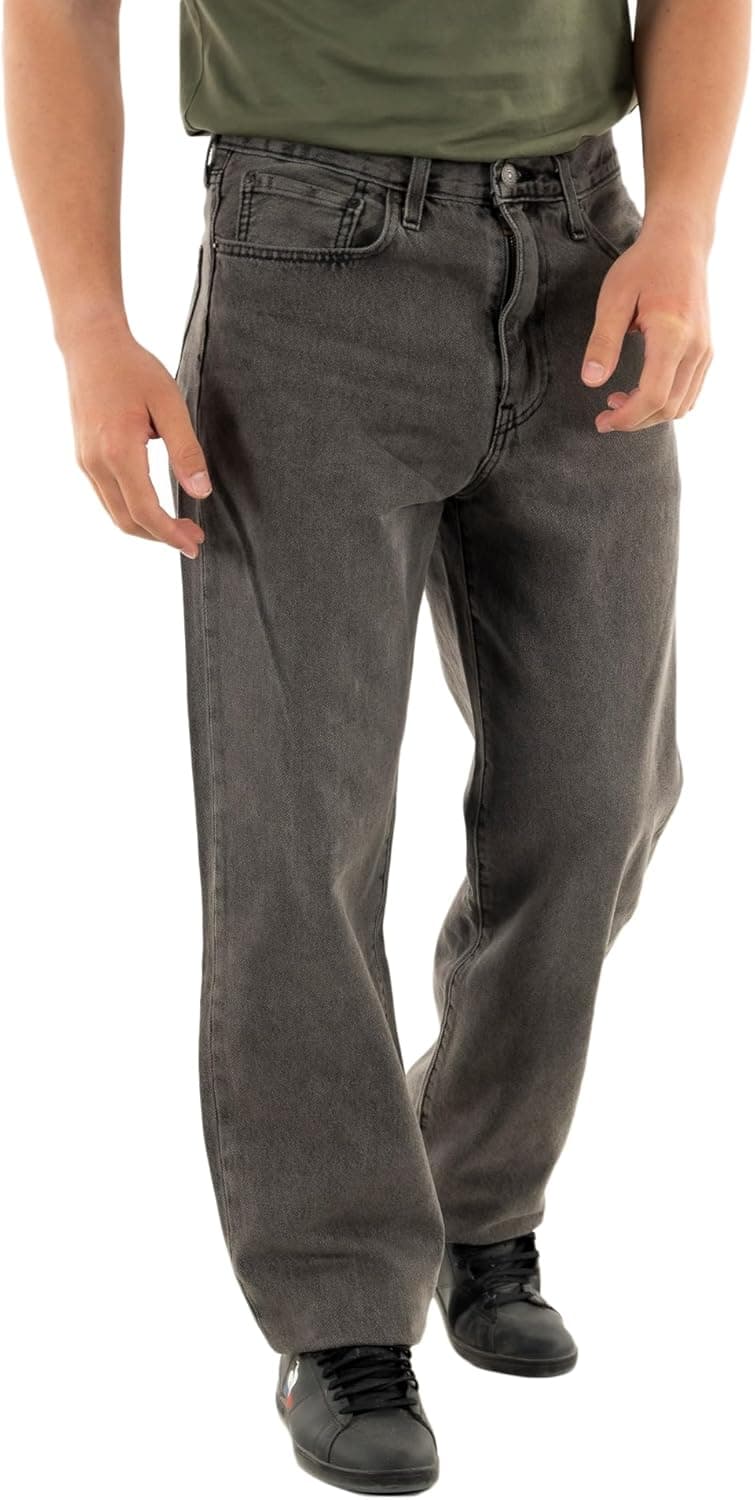 Jeans Uomo levi's 29037-0052 568 Loose Straight Black Par… - 1