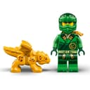 LEGO NINJAGO Lloyd’s Green Forest Dragon Figure - Building Toy with 2 Minifigures for Imaginative Play, Ninja Gift Idea for 6 Plus Year Old Boys, Girls & Dragons Rising Fans 71829 - 4