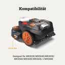 WORX Module Cut to Zero pour Robot Tondeuse Vision Cloud WA0925, Coupe à Ras des Bordures, résultat Net, Compatible avec Les modèles S et M 2WD WR303E, WR304E, WR305E, WR306E, WR365E, WR308E - 3