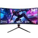 KTC 24 Inch Curved Monitor, FHD 1080P@180Hz Gaming Monior with 1500R VA Panel, 1ms MPRT, Adaptive Sync, HDR10, 110% sRGB, VESA, HDMI 2.0 / DP 1.4 Compatible with Desktop, Laptop, PS5, Xbox and More - 1