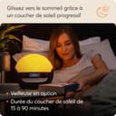 Lumie Bodyclock Luxe 750DAB - Réveil lumineux avec radio DAB, enceintes Bluetooth, lumière faible en bleu pour le sommeil - 5
