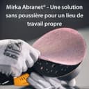 Mirka Abranet net sanding disc Ø 150 mm Hook & loop/Grit P80 / 50 pcs/for sanding wood, walls, metal, aluminium, stainless steel, filler, varnish, plastic / 5424105080 - 3