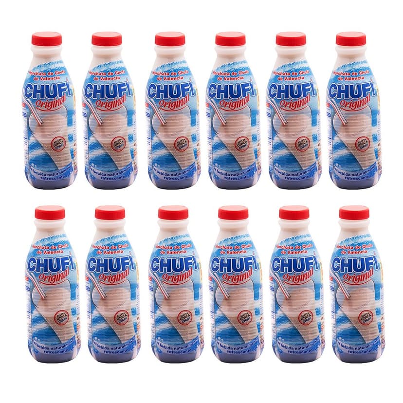 Chufi Valencian Horchata - Tigernut Drink 1 litre [Pack 12] - 1