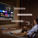 WANBO Cube 2 Pro Smart Beamer Android TV/Netflix, 500ANSI, Live TV, Len Protection, 230° Rotable, ToF Autofocus Keystone, CEC, Bluetooth WiFi, Native 1080P Portable Mini Projector, Matcha - 6