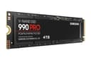 Samsung 990 PRO NVMe M.2 SSD, 4 TB, PCIe 4.0, 7,450 MB/s read, 6,900 MB/s write, Internal SSD, For gaming and video editing, MZ-V9P4T0BW - 5